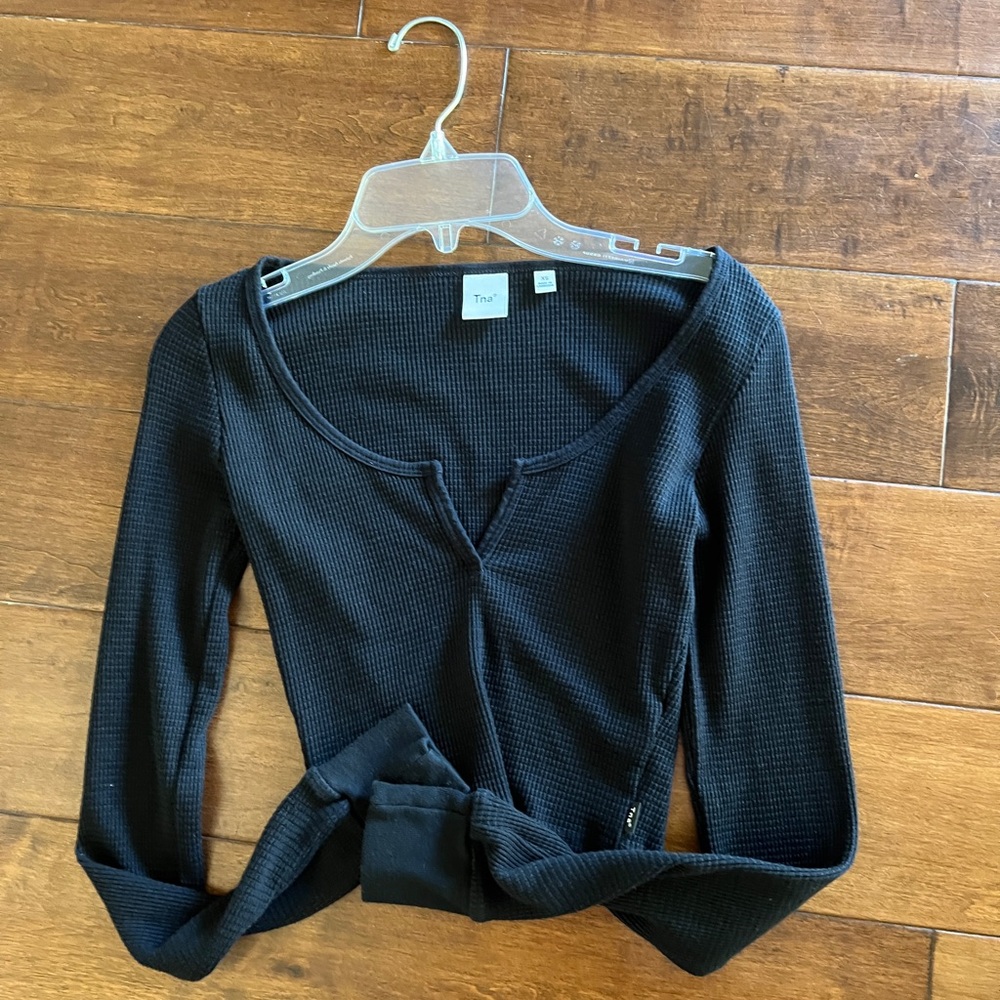 TNA Waffle Knit Long Sleeve